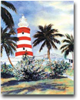Hope Town lighthouses